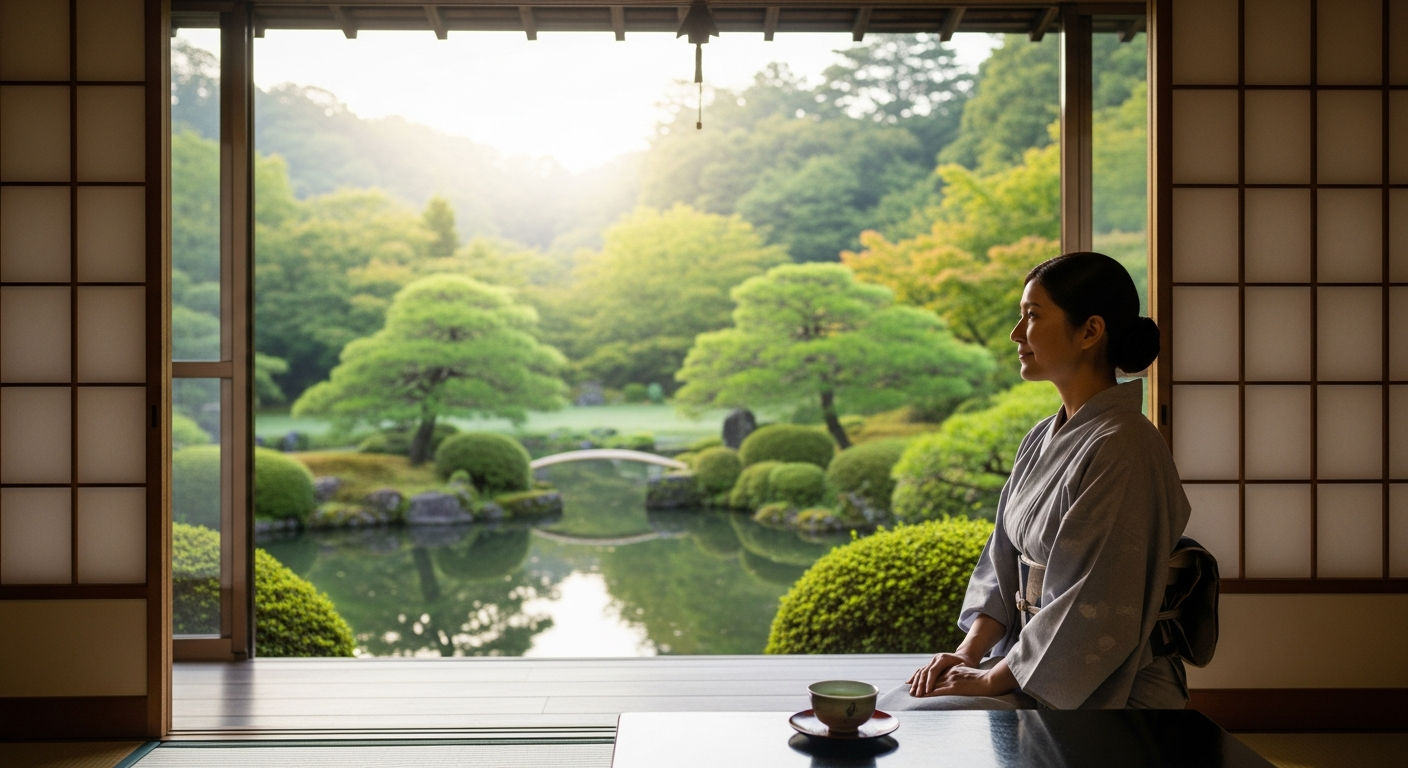 豊かな自然に囲まれた当民宿の美しい景色